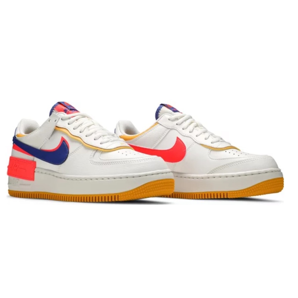 Wmns Air Force 1 Shadow 'White Crimson Blue’